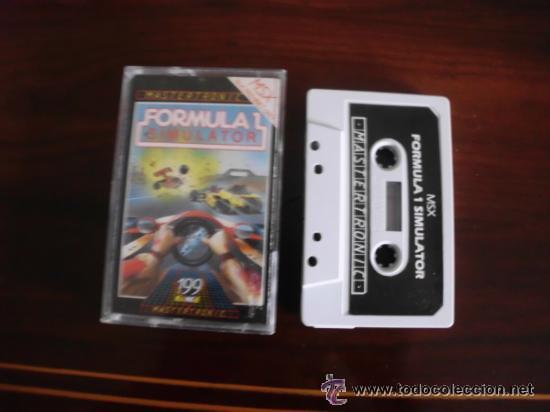 Videojuegos y consolas: juego de ordenador formula 1 simulator msx - Foto 1
