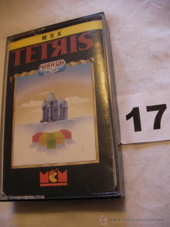 Videojuegos y consolas: ANTIGUO JUEGO MSX TETRIS - Foto 1