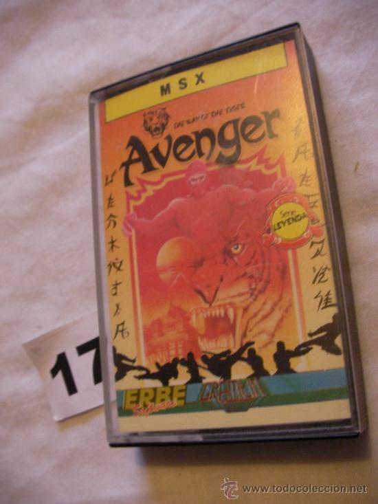 Videojuegos y consolas: ANTIGUO JUEGO MSX AVENGER - Foto 1