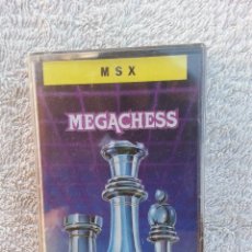 Videojuegos y Consolas: MEGACHESS - CINTA CASETE JUEGO MSX - PRECINTADA. Lote 40396658