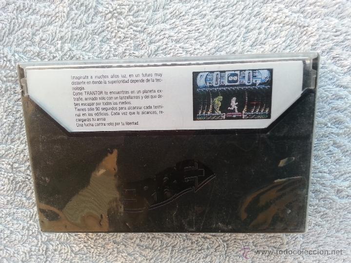 Videojuegos y consolas: TRANTOR - CINTA CASETE MSX JUEGO - PRECINTADA - Foto 2