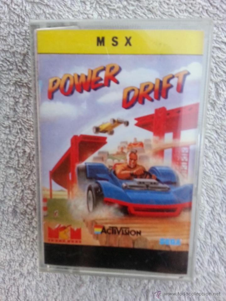 Videojuegos y consolas: POWER DRIFT - CINTA CASETE JUEGO MSX - PRECINTADA - Foto 1