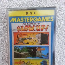Videojuegos y Consolas: BLOW UP! - CINTA CASETE JUEGO MSX - PRECINTADA. Lote 40485024
