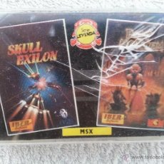 Videojuegos y Consolas: SKULL EXILON / POST MORTEM - CINTA CASETE JUEGO MSX - PRECINTADA. Lote 40485253