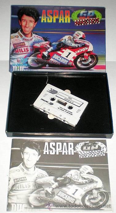 Videojuegos y consolas: Aspar GP Master [Dinamic Software ][1988] [MSX MSX2] - Foto 1