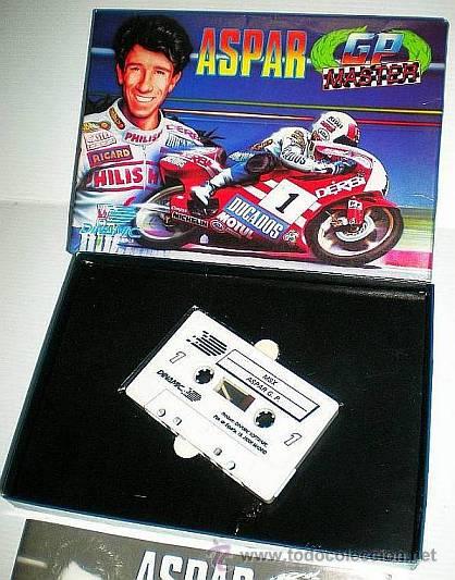 Videojuegos y consolas: Aspar GP Master [Dinamic Software ][1988] [MSX MSX2] - Foto 2