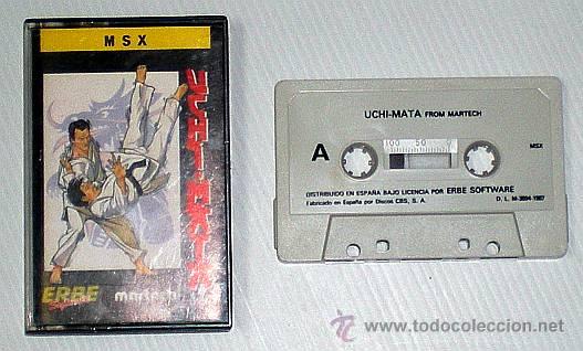 Videojuegos y consolas: UCHI MATA [Martech Games] 1987 Erbe Software [MSX] Judo Uchi - Mata - Foto 1