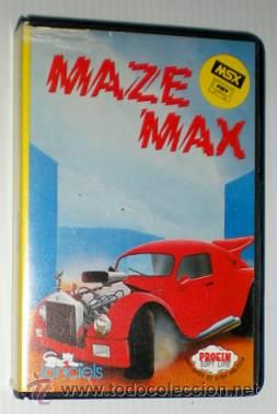 Videojuegos y consolas: Maze Max [Loriciels] 1985 [Proein Soft Line] [MSX] - Foto 1