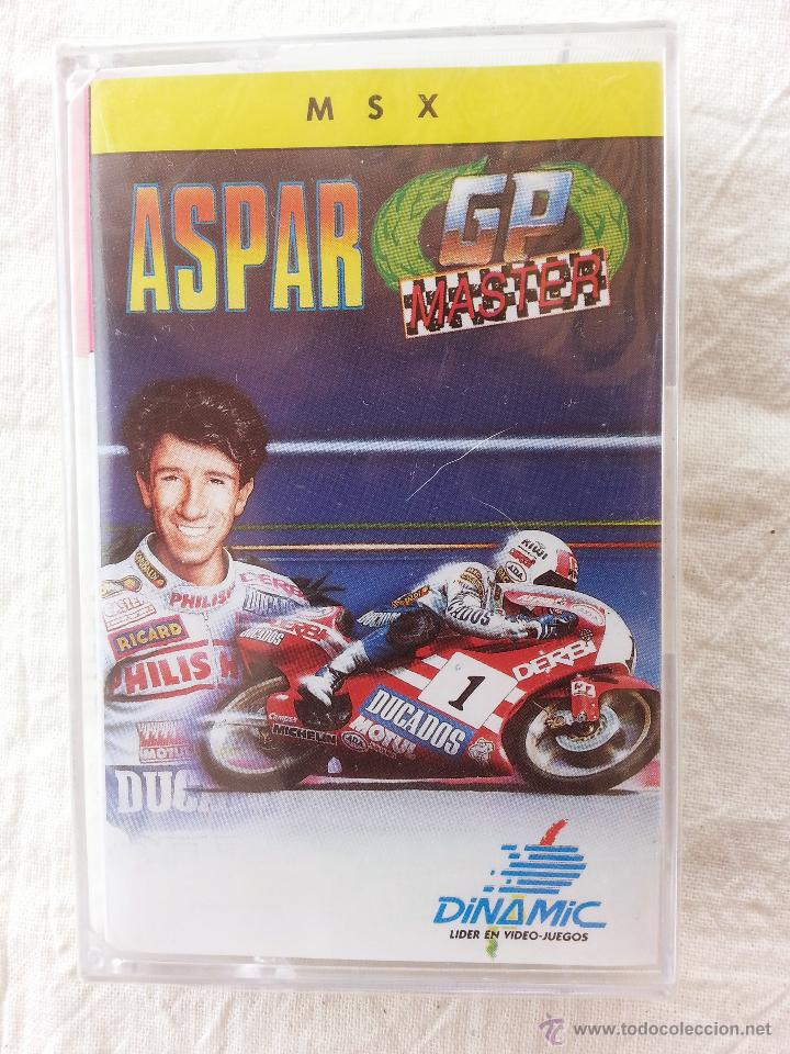 Videojuegos y consolas: ASPAR GP MASTER - CINTA CASETE JUEGO MSX - PRECINTADA - Foto 1