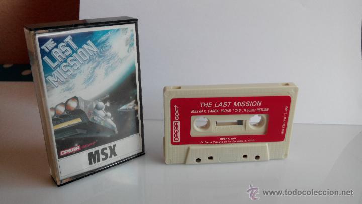 Videojuegos y consolas: juego para msx the last mission - Foto 1
