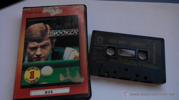 Videojuegos y consolas: juego msx snooker - Foto 1