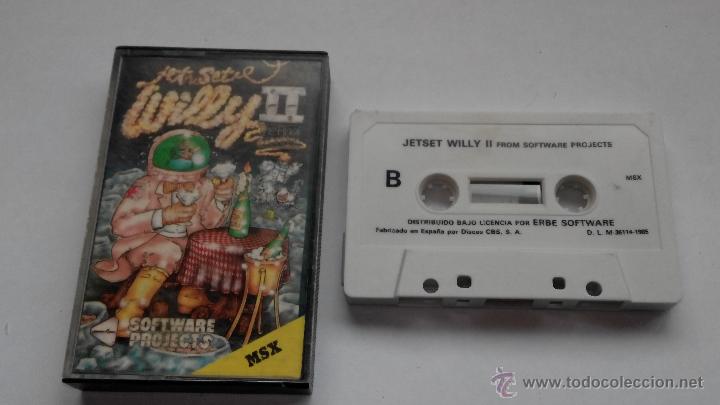 Videojuegos y consolas: juego para msx jetset willy 2 - Foto 1
