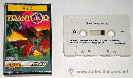 Videojuegos y consolas: Trantor: The Last Stormtrooper [Go!] 1987 PROBE / Erbe Software [MSX] - Foto 3