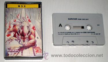 Videojuegos y consolas: Survivor [Topo Soft] 1987 - Erbe Software [MSX] - Foto 3