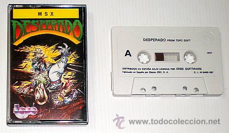 Videojuegos y consolas: Desperado [Topo Software] 1987 Erbe Software [MSX] - Foto 3