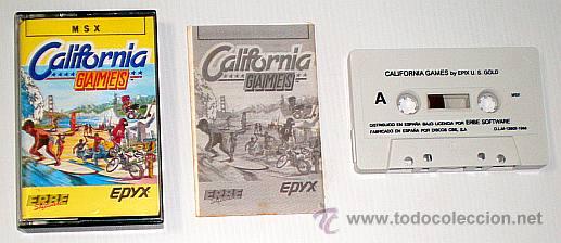 Videojuegos y consolas: California Games [Epyx] 1987 US Gold / Erbe Software [MSX] - Foto 3