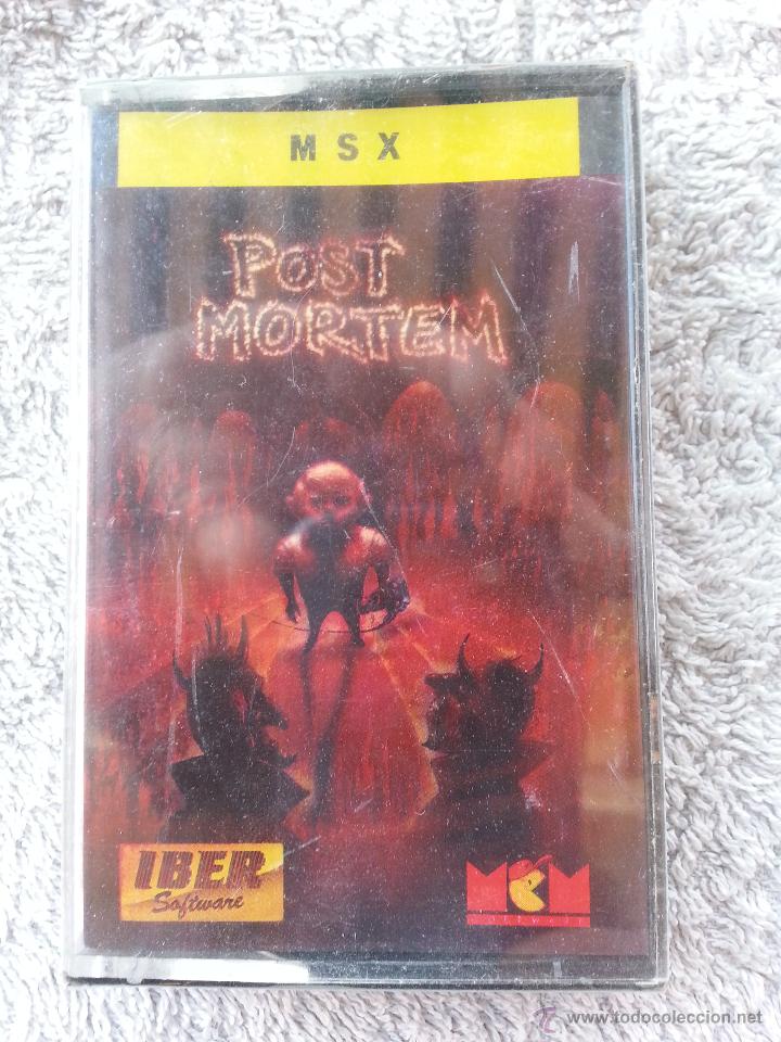 Videojuegos y consolas: POST MORTEM - CINTA CASETE JUEGO MSX - PRECINTADA - Foto 1