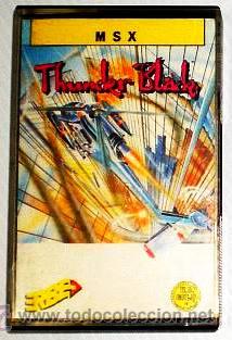 Videojuegos y consolas: Thunder Blade [US Gold] SEGA [1988] [Erbe Software] [MSX] - Foto 1