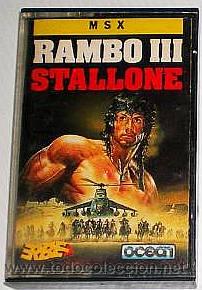Videojuegos y consolas: Rambo III [Ocean Software] 1988 Erbe Software [MSX] [Stallone] - Foto 1
