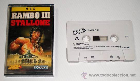 Videojuegos y consolas: Rambo III [Ocean Software] 1988 Erbe Software [MSX] [Stallone] - Foto 2