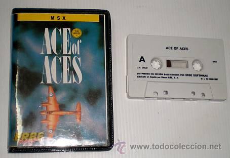 Videojuegos y consolas: Ace of Aces [US Gold] 1986 - Erbe Software [MSX] - Foto 2