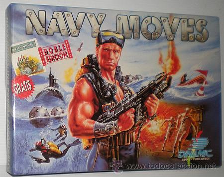 Videojuegos y consolas: Navy Moves [Dinamic Software] 1988 [MSX MSX2] + Army Moves [Dinamic Software] 1987 - Foto 1