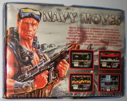 Videojuegos y consolas: Navy Moves [Dinamic Software] 1988 [MSX MSX2] + Army Moves [Dinamic Software] 1987 - Foto 2