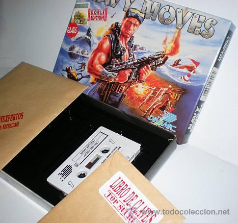 Videojuegos y consolas: Navy Moves [Dinamic Software] 1988 [MSX MSX2] + Army Moves [Dinamic Software] 1987 - Foto 4