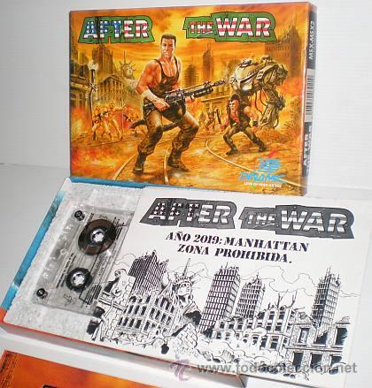 Videojuegos y consolas: After The War [Dinamic Software] 1989 [MSX MSX2] Luis Royo - Foto 4