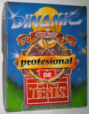Videojuegos y consolas: Simulador Profesional de Tenis [Dinamic Software] 1990 [MSX MSX2] - Foto 1