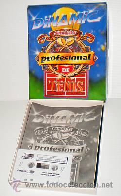 Videojuegos y consolas: Simulador Profesional de Tenis [Dinamic Software] 1990 [MSX MSX2] - Foto 3