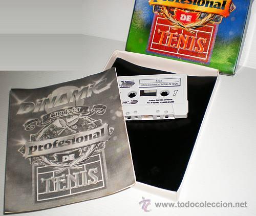 Videojuegos y consolas: Simulador Profesional de Tenis [Dinamic Software] 1990 [MSX MSX2] - Foto 4