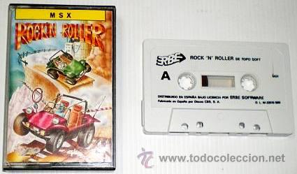 Videojuegos y consolas: Rock&acute;n Roller [Topo Software] [1988] Erbe Software [MSX] Rock and Roller - Foto 2