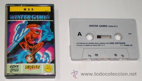 Videojuegos y consolas: Winter Games [Epyx] [1986] US Gold - Erbe Software [MSX] - Foto 3
