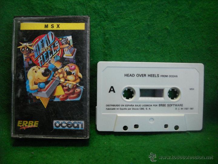 Videojuegos y consolas: JUEGO MSX HEAD OVER HEELS - Foto 2