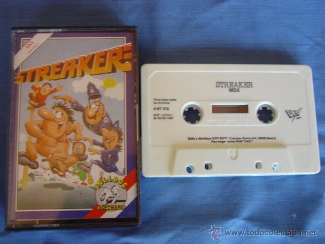 Videojuegos y consolas: JUEGO MSX CASETE STREAKER - Foto 1