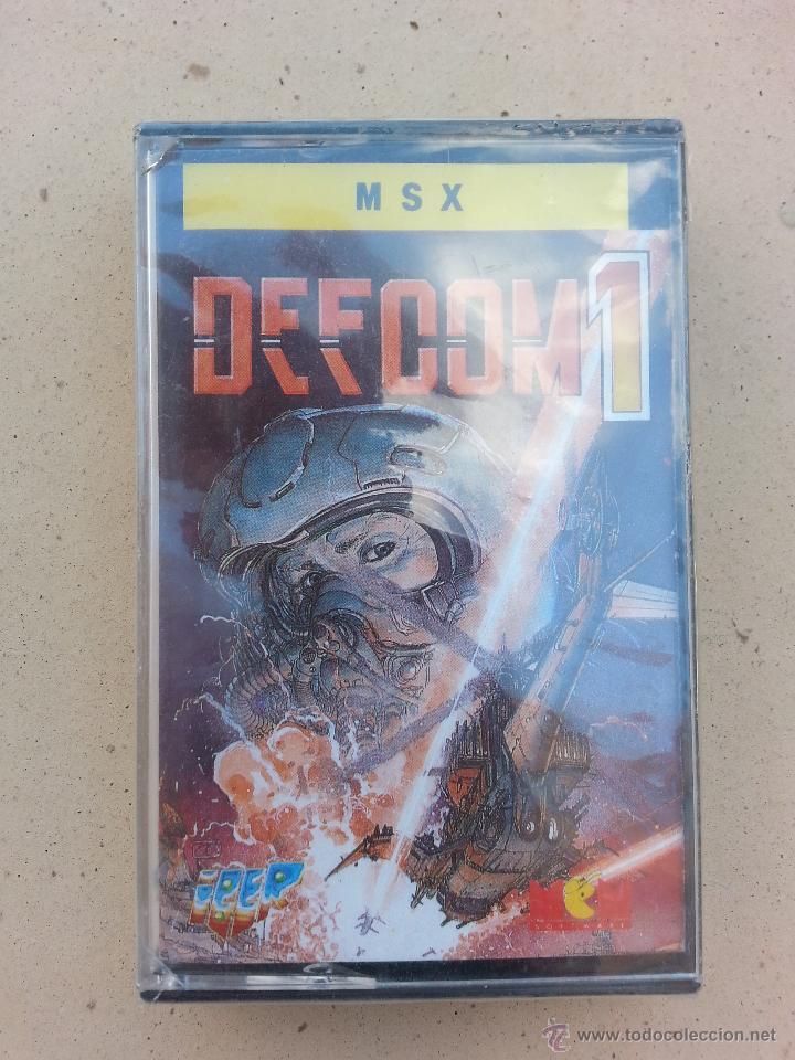 Videojuegos y consolas: DEFCOM 1 - CINTA CASETE JUEGO MSX - PRECINTADA - Foto 1