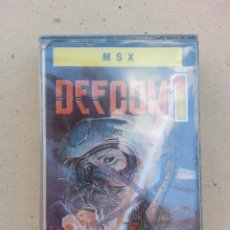 Videojuegos y Consolas: DEFCOM 1 - CINTA CASETE JUEGO MSX - PRECINTADA. Lote 51406851