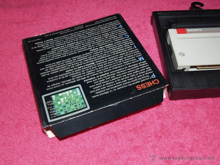 Videojuegos y consolas: GAME FOR MSX HIT-BIT CHESS BOX IN GREAT CONDITION - Foto 2