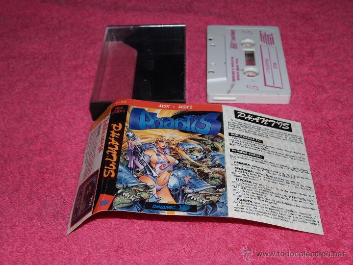 Videojuegos y consolas: GAME FOR MSX BY DINAMIC PHANTIS SPANISH VERSION 1987 - Foto 1