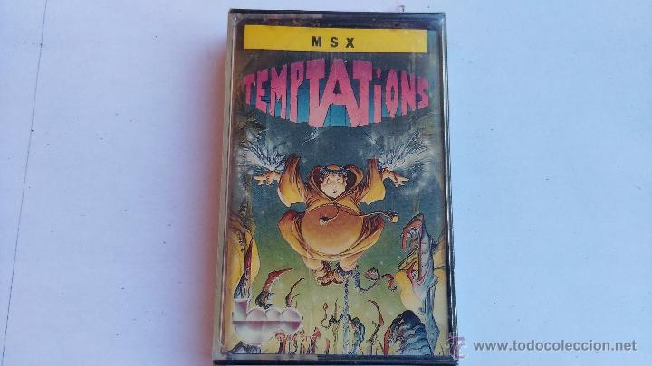 Videojuegos y consolas: msx juego original precintado temptations - Foto 1