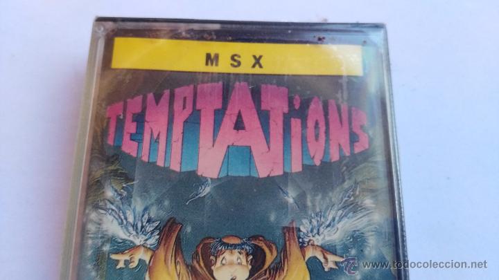 Videojuegos y consolas: msx juego original precintado temptations - Foto 2