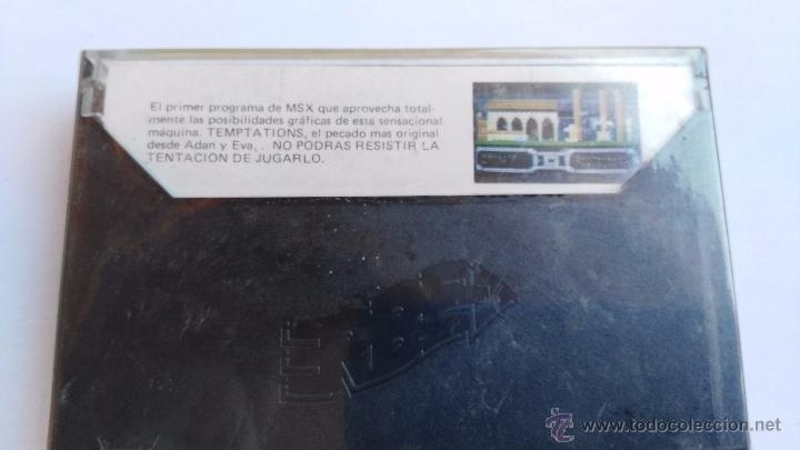 Videojuegos y consolas: msx juego original precintado temptations - Foto 4