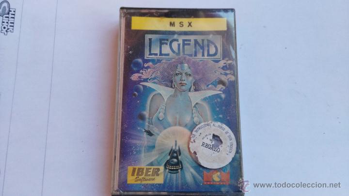 Videojuegos y consolas: msx juego original precintado legend - Foto 1