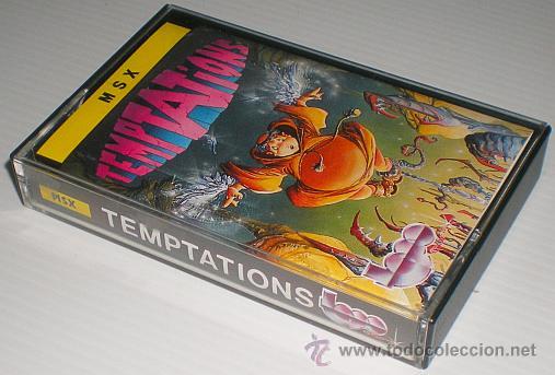 Videojuegos y consolas: Temptations [Topo Soft] 1988 Erbe Software [MSX] LuigiLopez,Gominolas - Foto 4