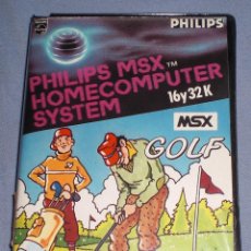 Videojuegos y Consolas: VIDEOJUEGO GOLF MSX CINTA. Lote 55387432