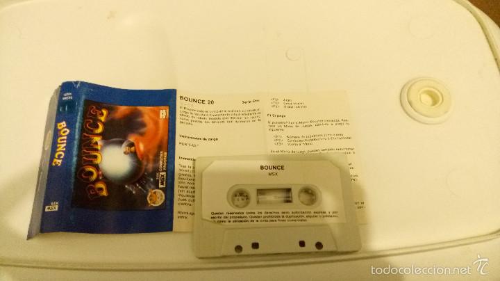 Videojuegos y consolas: JUEGO BOUNCE 20 SERIE ORO MSX - Foto 2