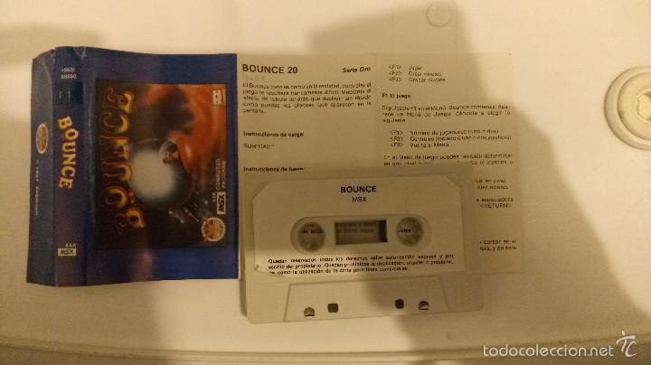 Videojuegos y consolas: JUEGO BOUNCE 20 SERIE ORO MSX - Foto 3