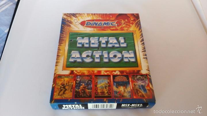 Videojuegos y consolas: msx juego original metal action - Foto 1