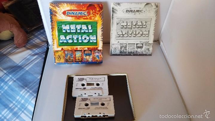 Videojuegos y consolas: msx juego original metal action - Foto 2